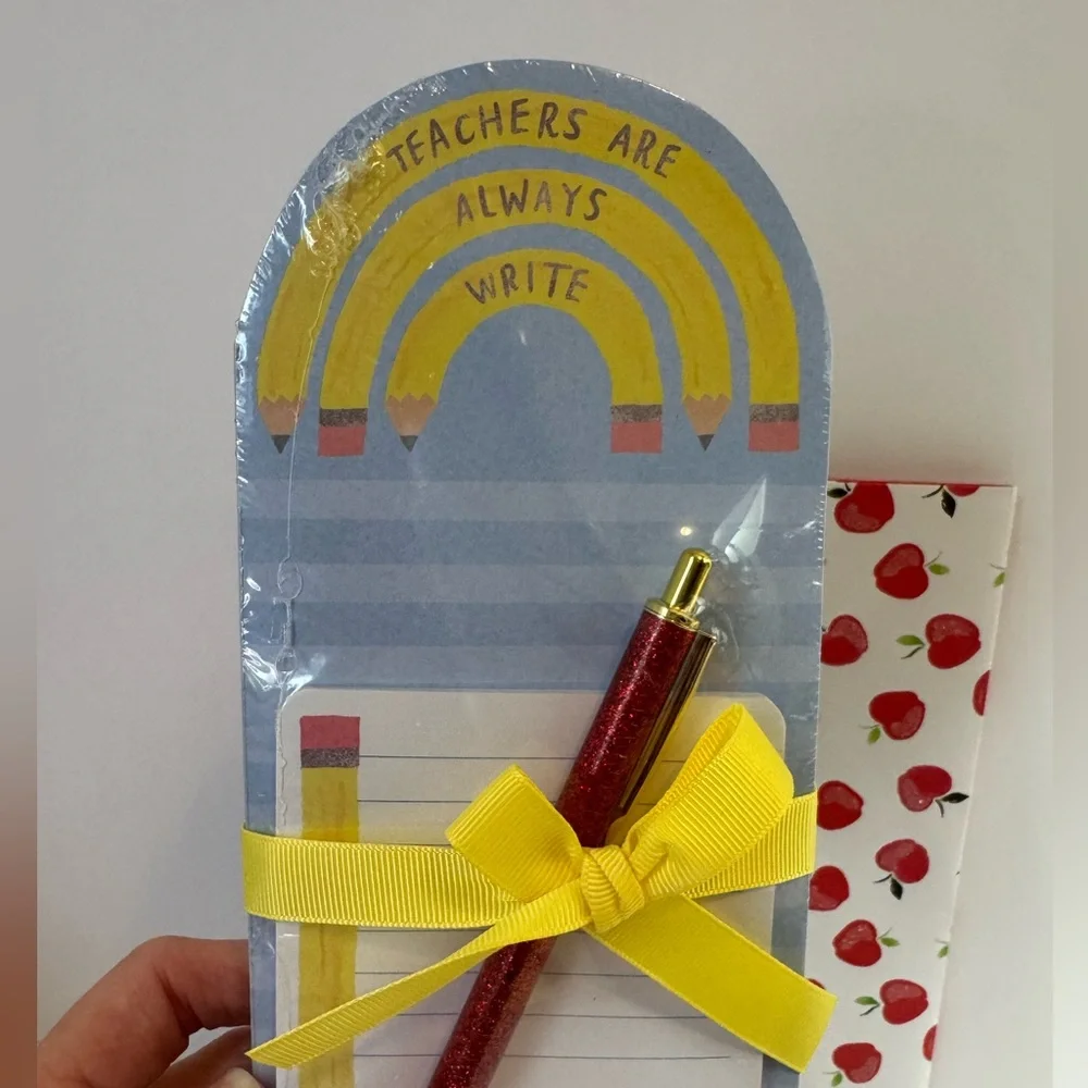 Teacher Gift Set with Stationery and Accessories